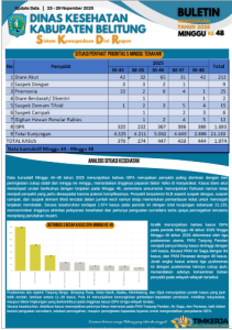 BULETIN SKDR MINGGU KE 48