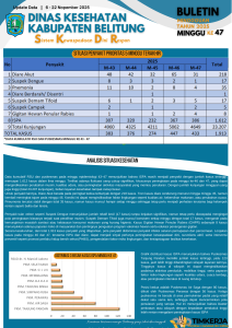 BULETIN SKDR MINGGU KE 47